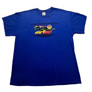 Destination Bowling Green Kentucky Corvette‎ Museum 20th Anniversary XL Tee